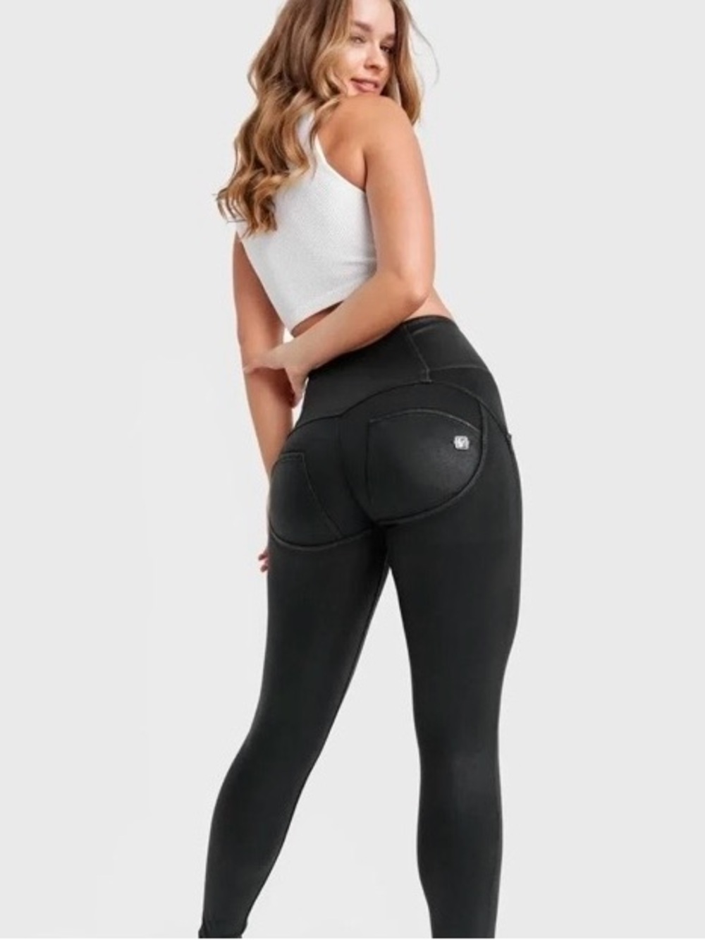 NWT Freddy WR.UP Limited Edition Coated Black Pants XXS